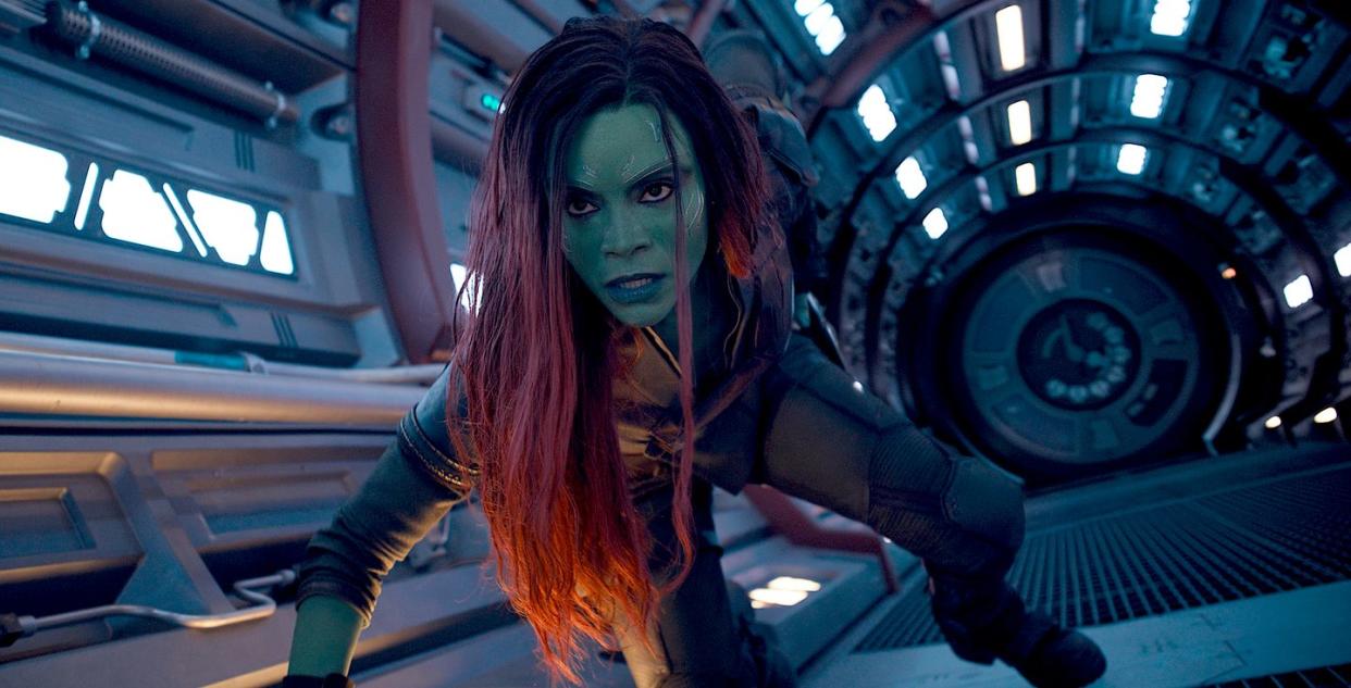 gamora in guardians of the galaxy vol 3