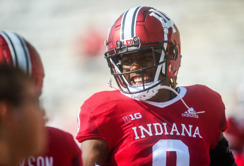 Dasan McCullough played in 10 games with four starts in 2022 at Indiana, recording 49 tackles and four sacks.