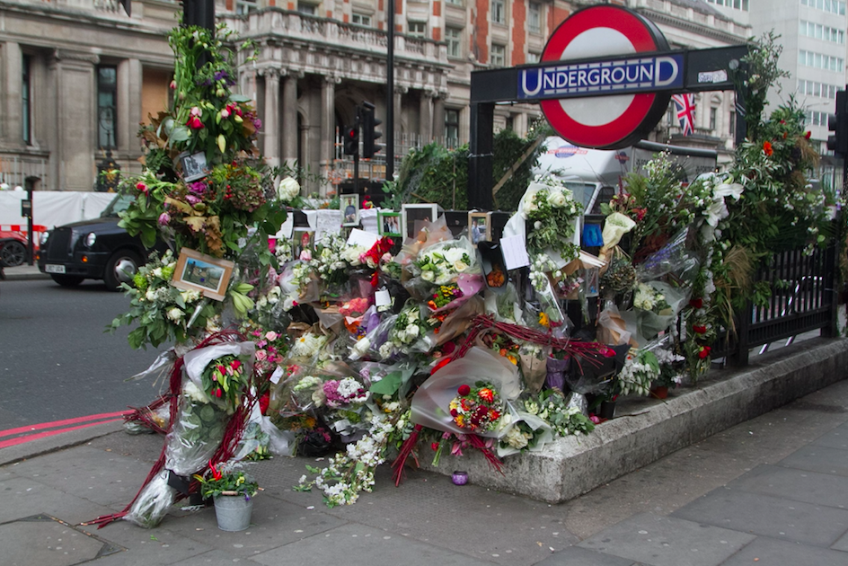 <em>Corsini died after being run over by a German lorry at Scotch Corner, near Knightsbridge tube station (Rex)</em>