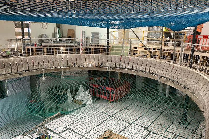 Inside Swansea's Palace Theatre