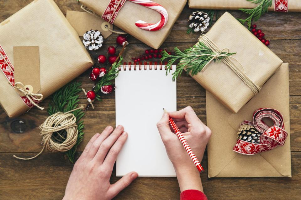 A plan puts a reluctant shopper more in control. <a href="https://www.shutterstock.com/image-photo/christmas-letter-writing-on-paper-wooden-518922496" rel="nofollow noopener" target="_blank" data-ylk="slk:Victoria43/Shutterstock.com;elm:context_link;itc:0;sec:content-canvas" class="link ">Victoria43/Shutterstock.com</a>