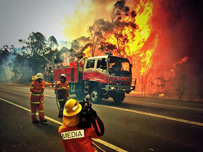 Fire emergency in Sydney's west