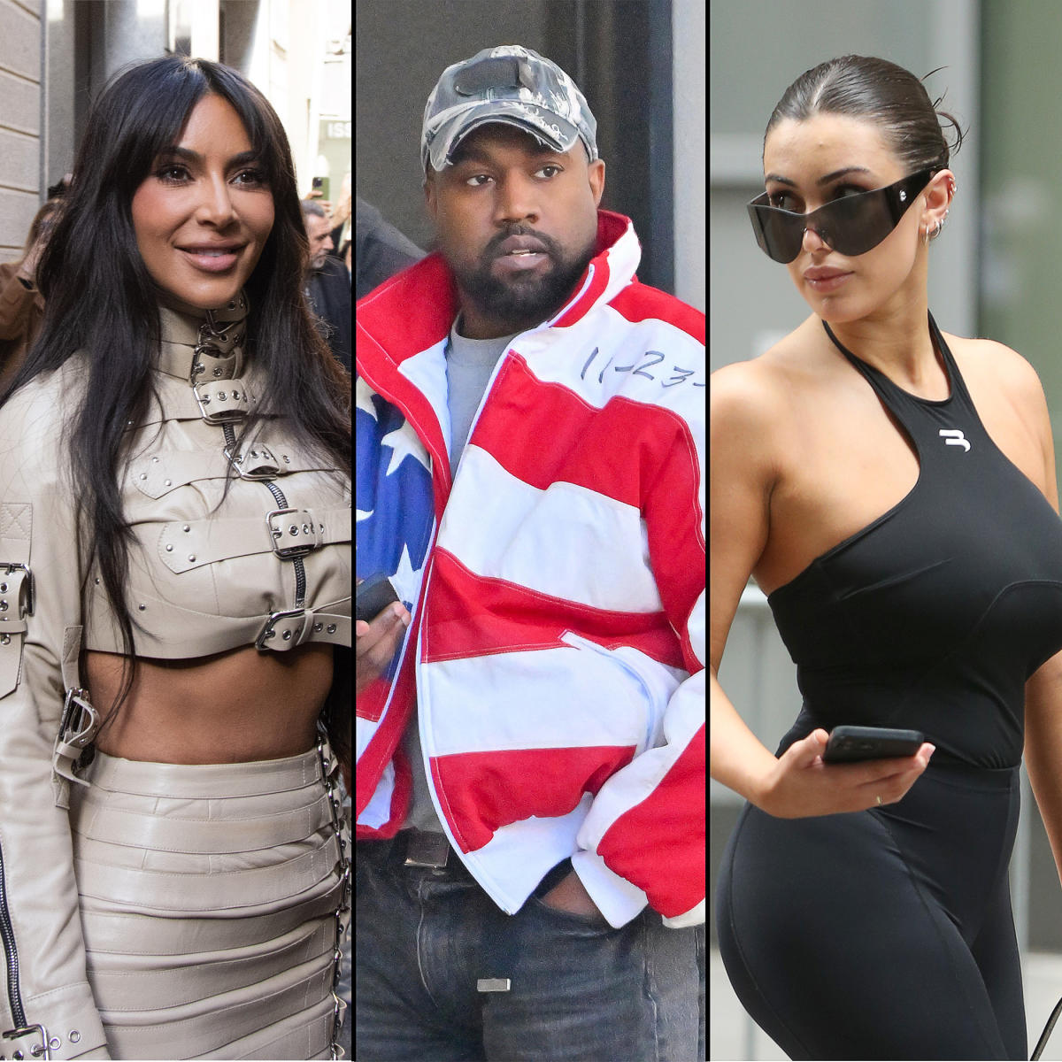 Kim Kardashian Is 'Glad' Ex Kanye West Has Found Happiness with Bianca  Censori