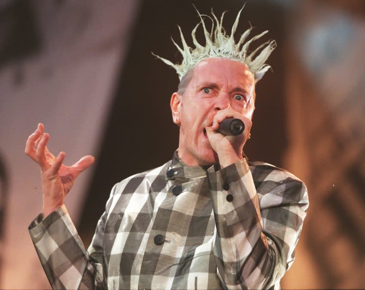 John Lydon, aka Johnny Rotten. (Alastair Grant/AP)