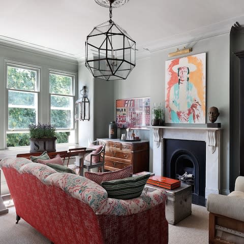 Tom Cox interior designer London home - Credit: Alexander James