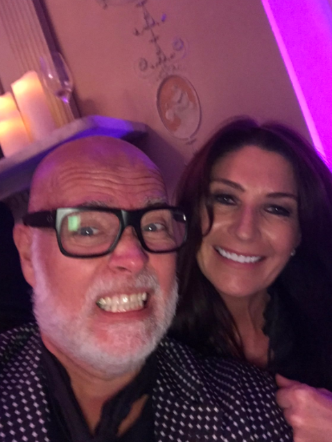 Hours before the attack, Gary posted a selfie with Julie-Ann at the event in London. Photo: Twitter