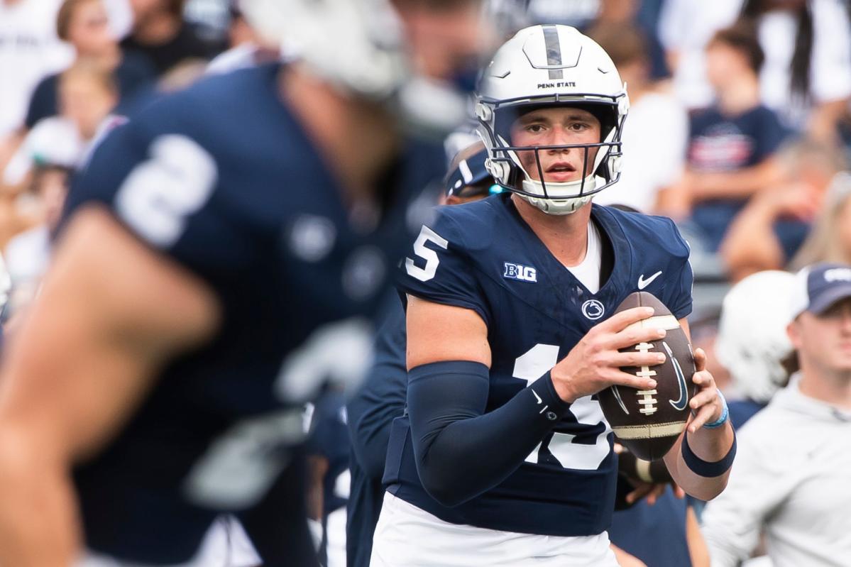 Drew Allar impresses as No. 7 Penn State knocks off West Virginia, 38-15