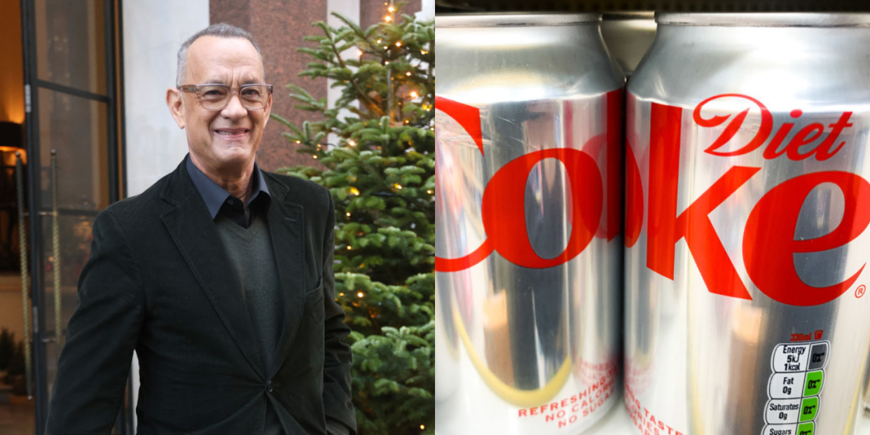 tom hanks diet coke