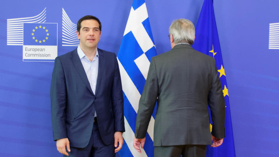 Bekommt er Hilfe von unerwarteter Seite? Griechenlands Ministerpräsident Alexis Tsipras Anfang Juni in Brüssel