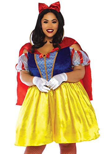 30) Plus-Size Snow White Costume