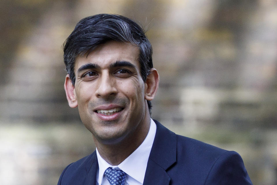 Britain's Chancellor of the Exchequer Rishi Sunak. Photo: Getty