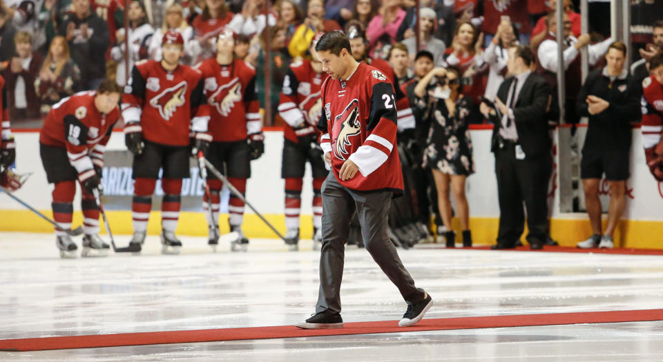 Craig Cunningham lost his lower leg after complications in emergency surgery. (Getty)
