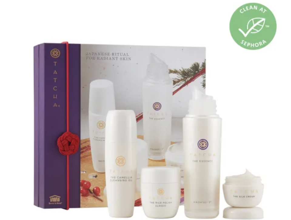 [Sephora Exclusive] Tatcha Japanese Ritual For Radiant Skincare Set (Holiday Limited Edition). PHOTO: Sephora