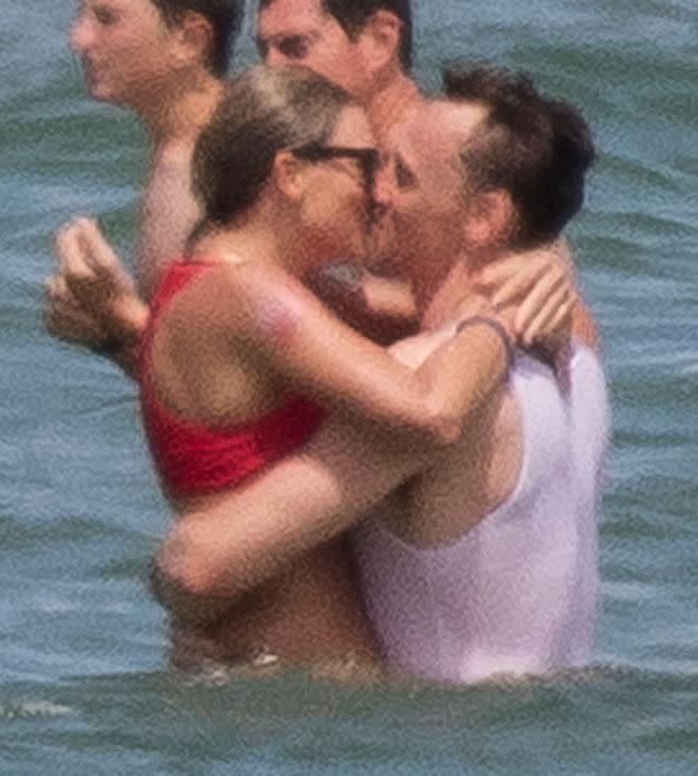 Taylor and Tom. Source: Splash.
