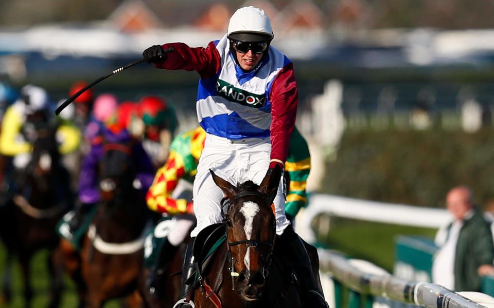 Derek Fox on One For Arthur during the Grand National 2017 - Credit: Reuters