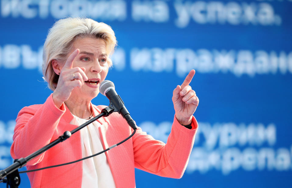 Ursula von der Leyen. (Bild: REUTERS/Stoyan Nenov)