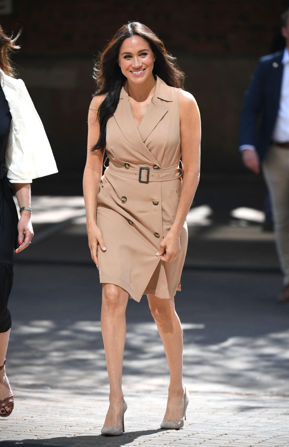 The University of Johannesburg stop is one of many by the Duke and Duchess of Sussex during their 10-day tour of South Africa. (Photo: Pool via Getty Images)