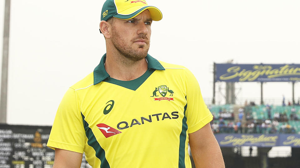 Aaron Finch. (Photo by Robert Cianflone/Getty Images)