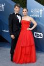 <p>Anna Paquin and Stephen Moyer <a href="http://people.com/tv/stephen-moyer-talks-falling-in-love-with-anna-paquin-on-true-blood/" rel="nofollow noopener" target="_blank" data-ylk="slk:met on the set;elm:context_link;itc:0;sec:content-canvas" class="link ">met on the set</a> of <em>True Blood</em> back in 2008. The actors wed in August of 2010, and now have two children together.</p>