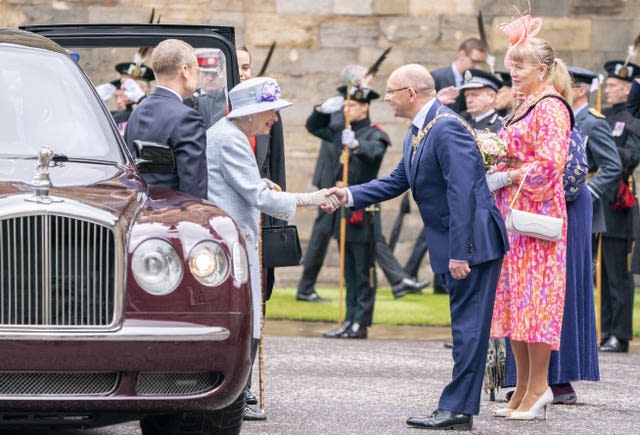 Queen visits Scotland for Holyrood Week