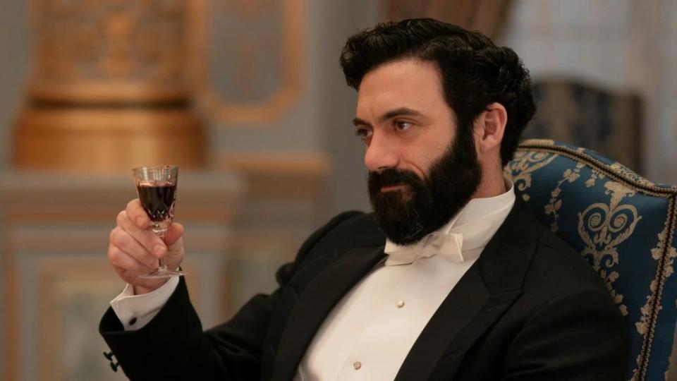 Morgan Spector portrays George Russell in “The Gilded Age” (Warner Media)