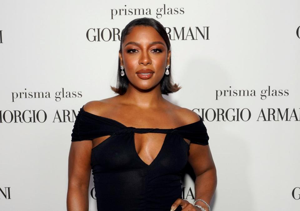 Victoria Monet attends Armani Beauty Celebrates the Launch of Prisma Glass Lip Gloss (Getty Images for Armani Beauty)
