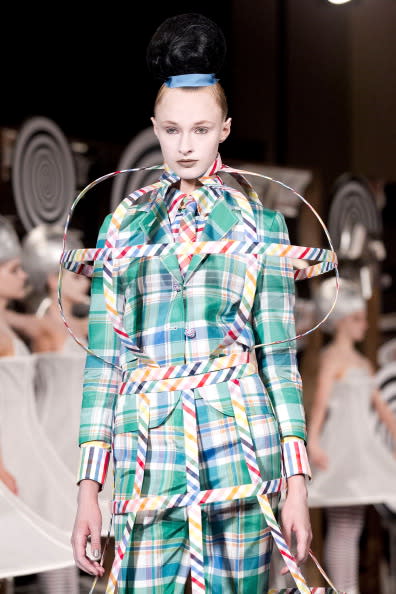 <div class="caption-credit"> Photo by: Getty Images</div><b>Thom Browne</b> <br> ...and here's the Lollipop Guild.