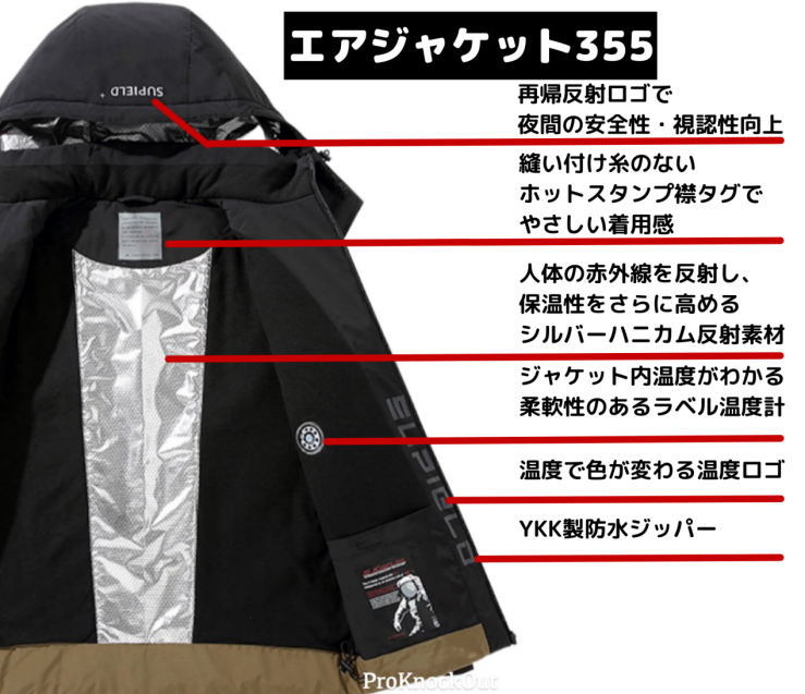 Nasa宇宙服素材で 196 の冷気も断熱 冬のスポーツやアウトドアに最適な エアジャケットplus Engadget 日本版