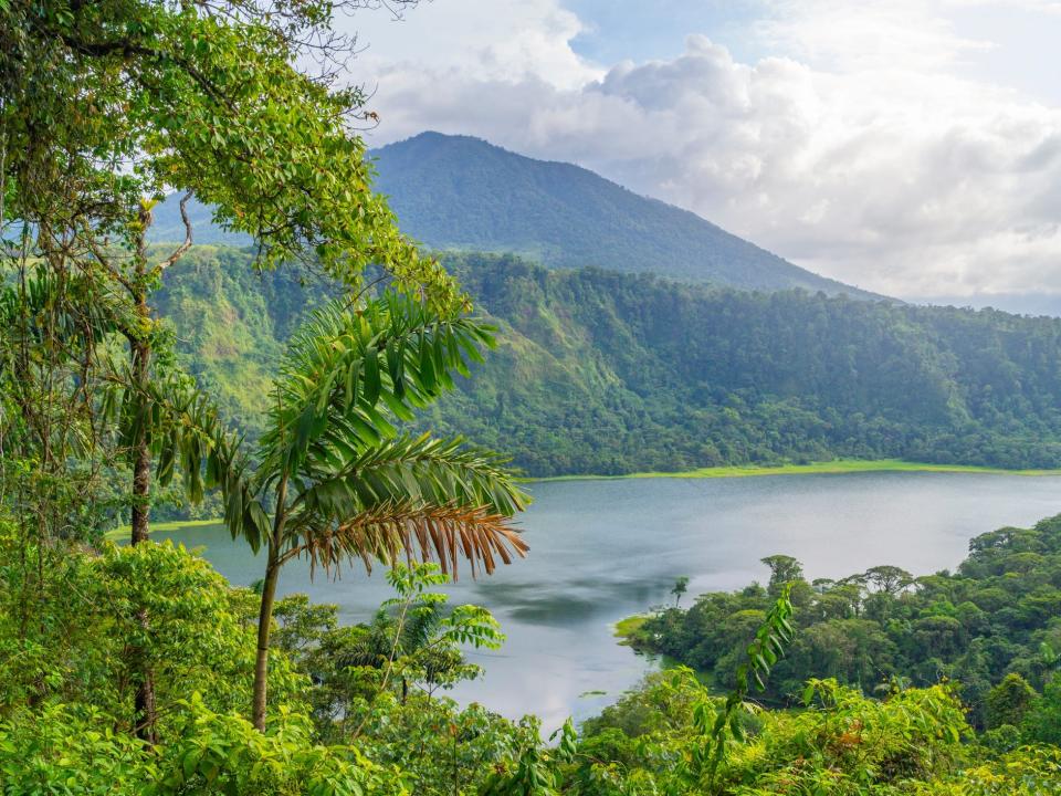 Laguna del Hule in Costa Rica.