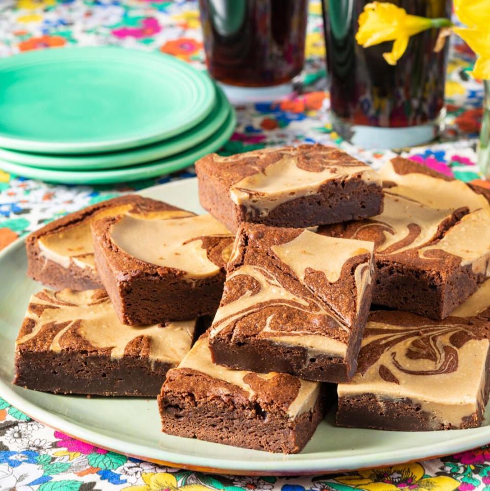 <p>Coffee, beer and chocolate all in one dessert sounds like our kind of party. </p><p>Get the <strong><a href="https://www.thepioneerwoman.com/food-cooking/recipes/a38831586/guinness-brownies-recipe/" rel="nofollow noopener" target="_blank" data-ylk="slk:Guinness Brownies recipe;elm:context_link;itc:0;sec:content-canvas" class="link ">Guinness Brownies recipe</a> </strong>from The Pioneer Woman.  </p>