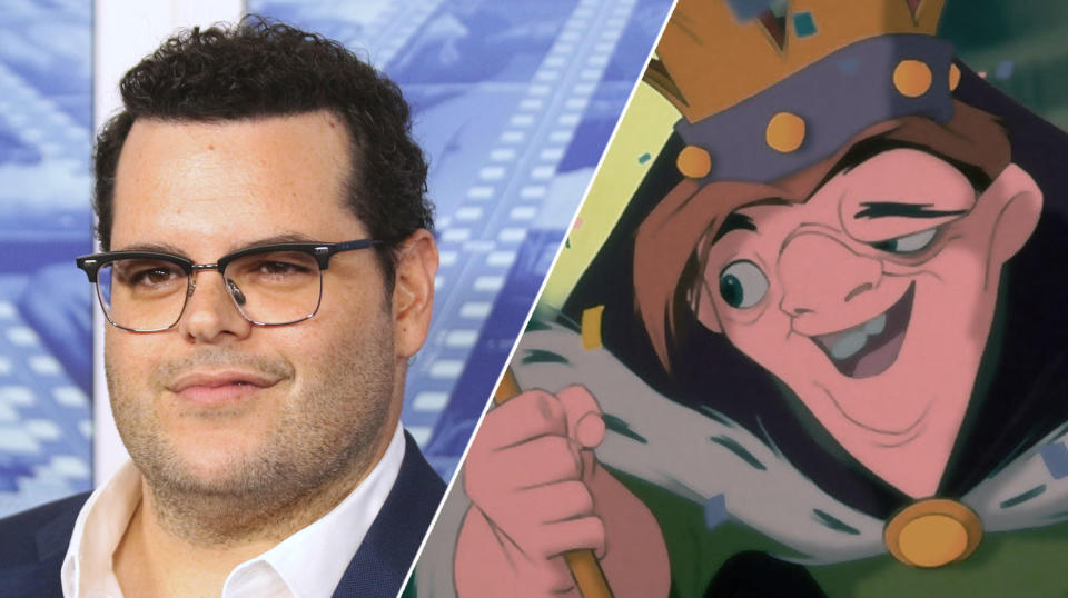 <p>Disney favourite Josh Gad <a rel="nofollow" href="https://uk.movies.yahoo.com/hunchback-notre-dame-live-action-184922706.html" data-ylk="slk:is set to produce;elm:context_link;itc:0;sec:content-canvas;outcm:mb_qualified_link;_E:mb_qualified_link;ct:story;" class="link  yahoo-link">is set to produce</a> this live action remake of the 1996 animated film, but it’s not clear if he’s taking the lead role too. Tony-winning playwright David Henry Hwang, who wrote Disney’s <i>Tarzan</i> stage musical, is on scripting duties, and Alan Menken and Stephen Schwartz – who wrote songs for the original – will return. </p>