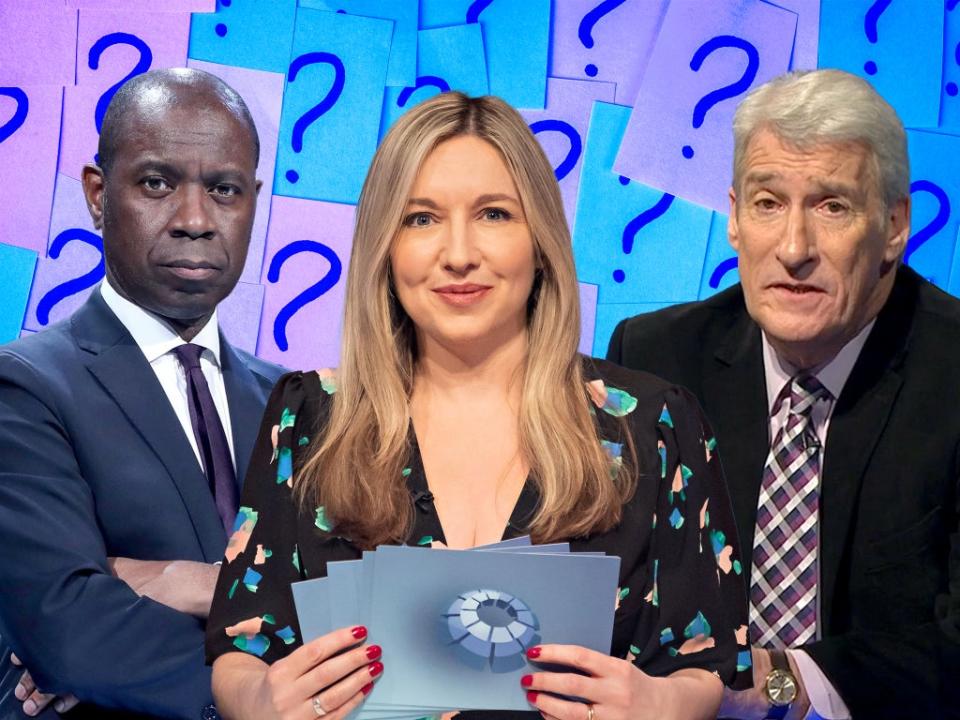 Quiz masters Clive Myrie, Victoria  Coren Mitchell and Jeremy Paxman  (BBC/iStock)