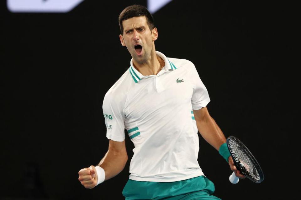 Novak Djokovic 贏得第9座澳網冠軍。（翻攝自Djokovic的FB）