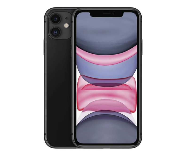 iPhone 11 Apple 64 GB color Negro / Imagen: Walmart México