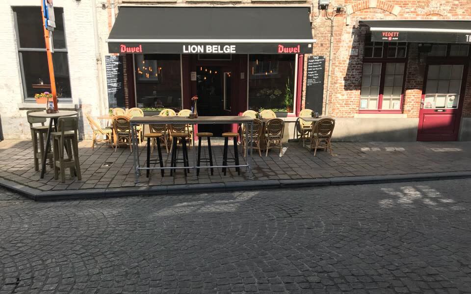 le lion belge, bruges, belgium