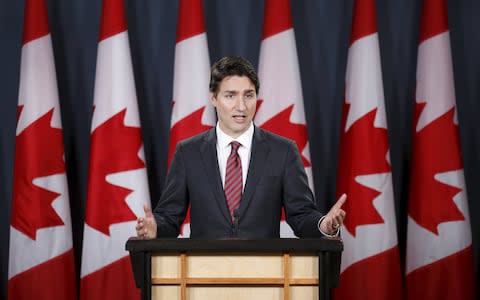 Justin Trudeau in Ottowa, December 2015 - Credit: Chris Wattie/Reuters