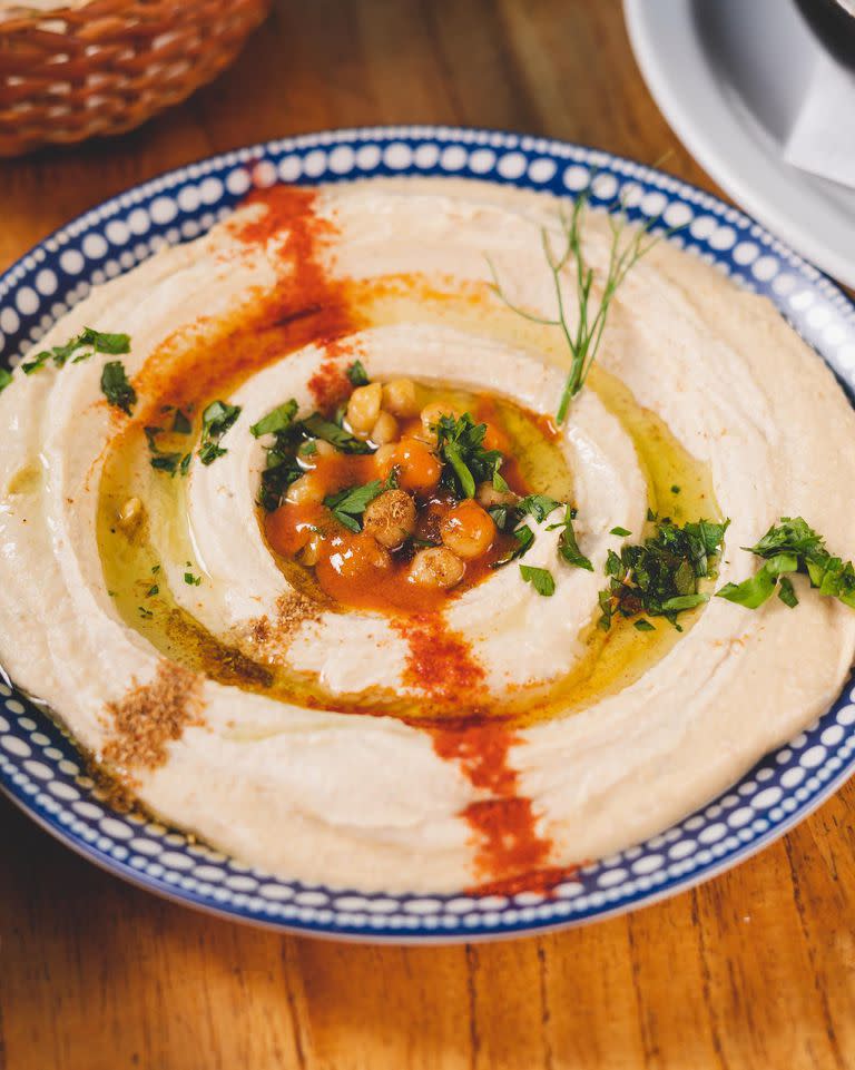 El hummus de Eretz es imbatible.