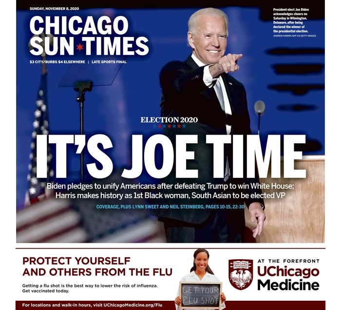 Chicago Sun-Times, Chicago, Ill. (Courtesy Newseum)