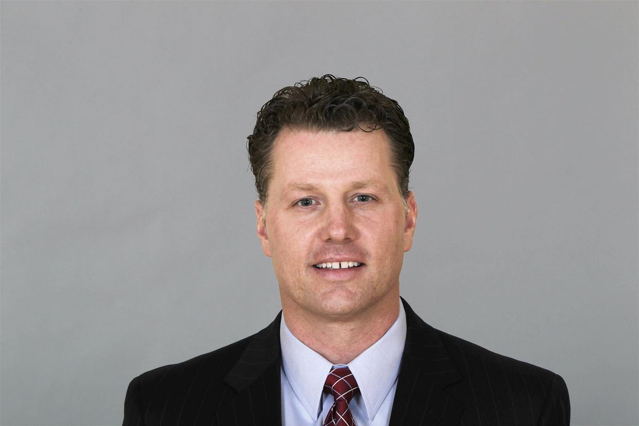 In this handout image provided by the NFL, Matt Eberflus of the Dallas Cowboys poses for his NFL headshot circa 2011 in Irving, Texas.  (NFL handout via Getty Images/TNS)