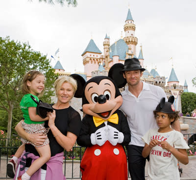 Hugh Jackman and family