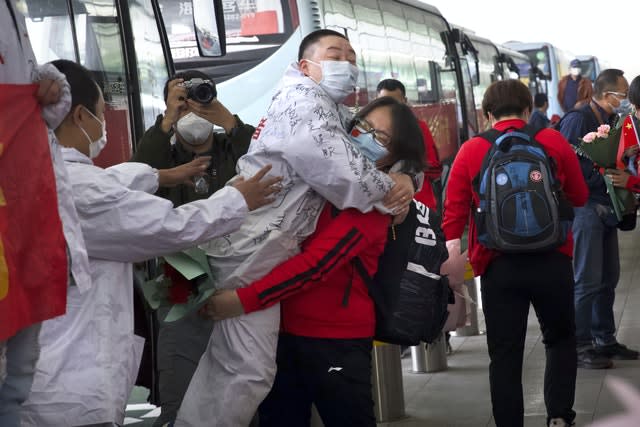 Virus Outbreak China Lockdown Lifted