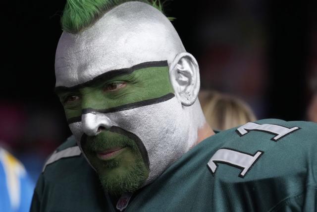 philadelphia eagles face paint