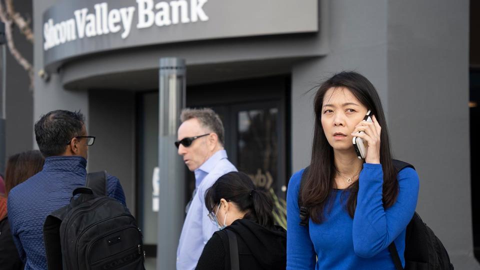 Ljudje zunaj Silicon Valley Bank