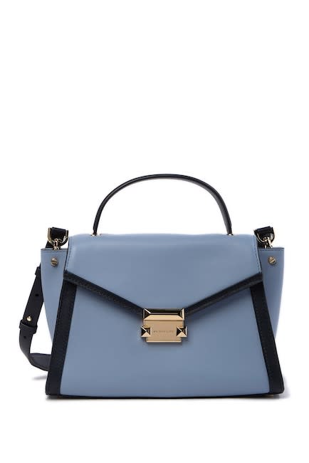 Michael Michael Kors Whitney Medium Leather Satchel. (Photo: Nordstrom Rack)