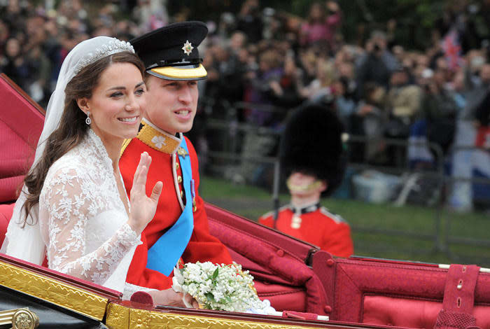 Boda real del príncipe Guillermo y Kate Middleton