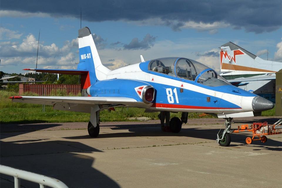 One of the original MiG-AT prototypes. <em>Anna Zvereva/Wikimedia Commons</em>