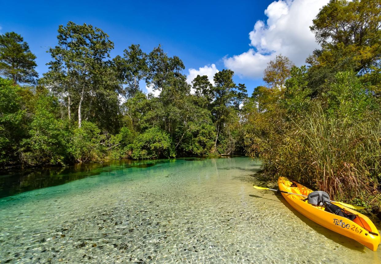 Weeki Wachee Springs State Park in Florida.