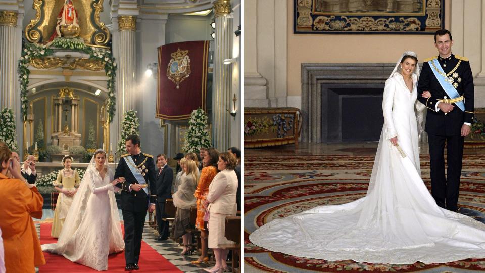 Queen Letizia marries King Felipe