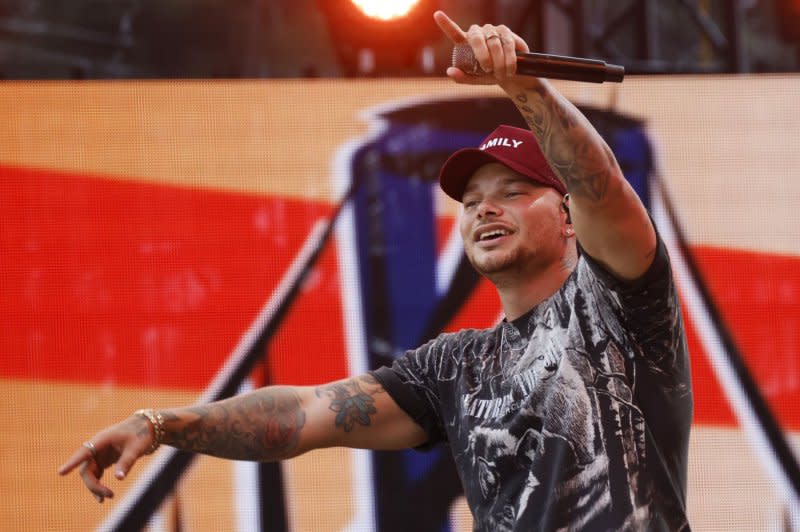 Kane Brown performs at We Love NYC: The Homecoming Concert in 2021. File Photo by John Angelillo/UPI