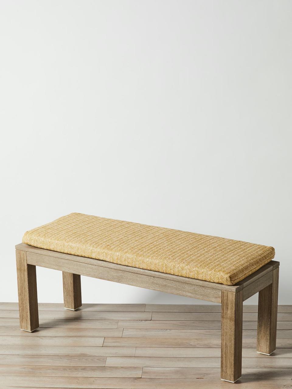 Indoor Outdoor Woven Bench Cushion